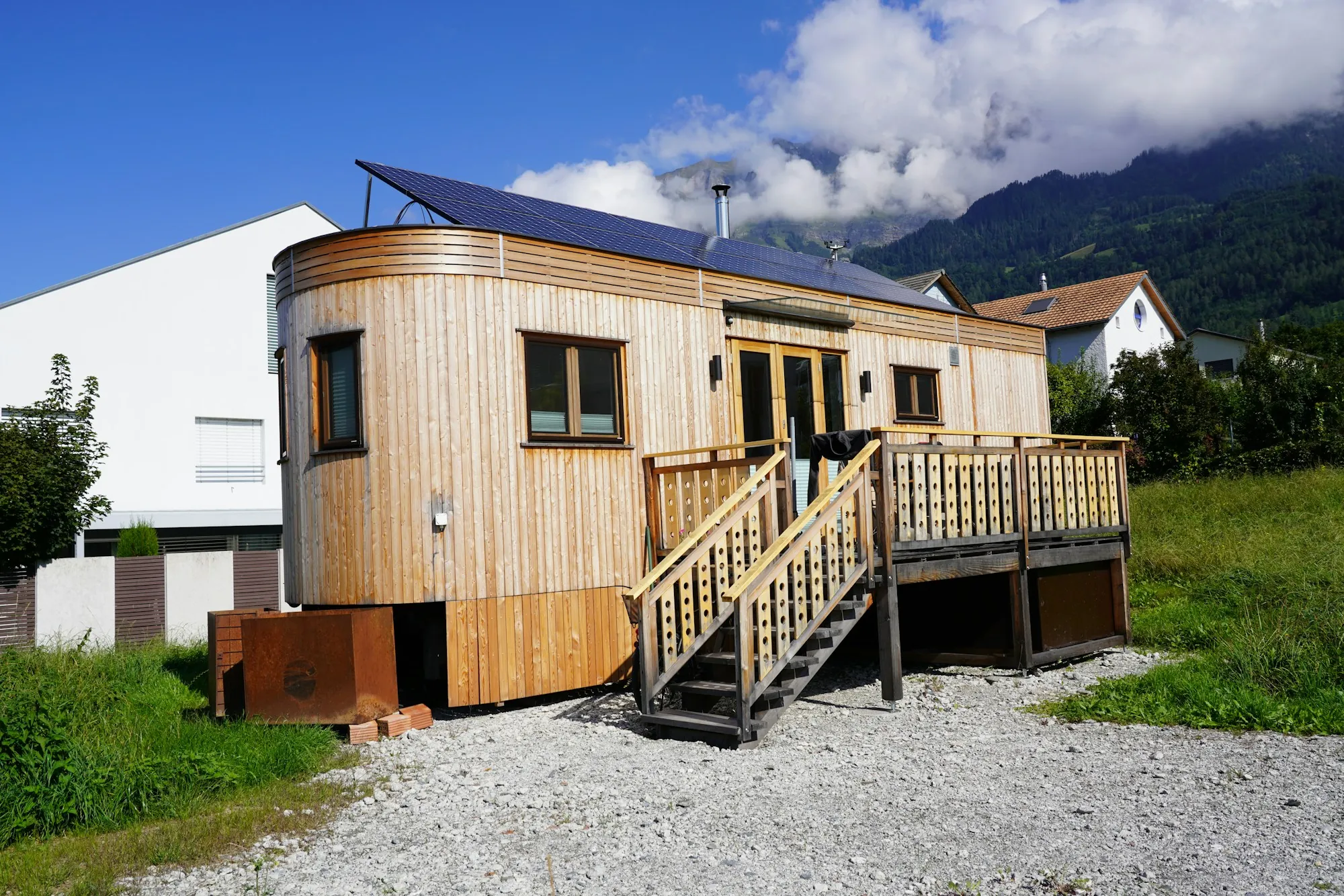 Small accessory dwelling unit on a residential lot
